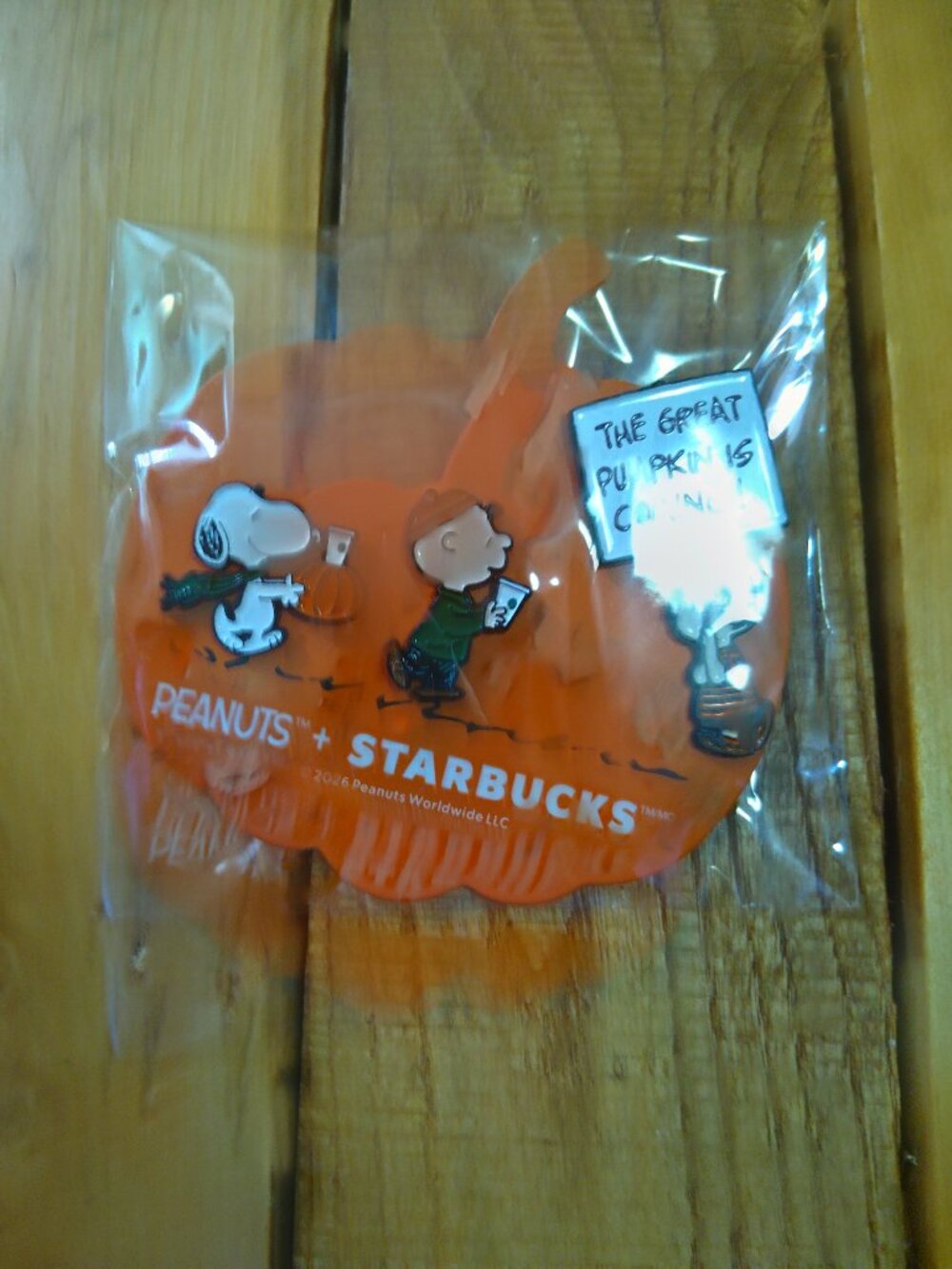 Starbucks x Peanuts The Great Pumpkin is coming! NWT